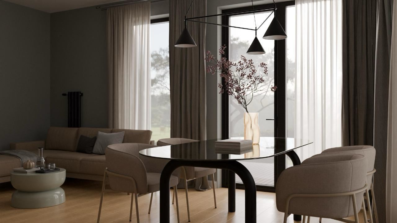 Nový městský dům typu townhouse – moderní bydlení pro celoroční užívání v klidné oblasti u moře