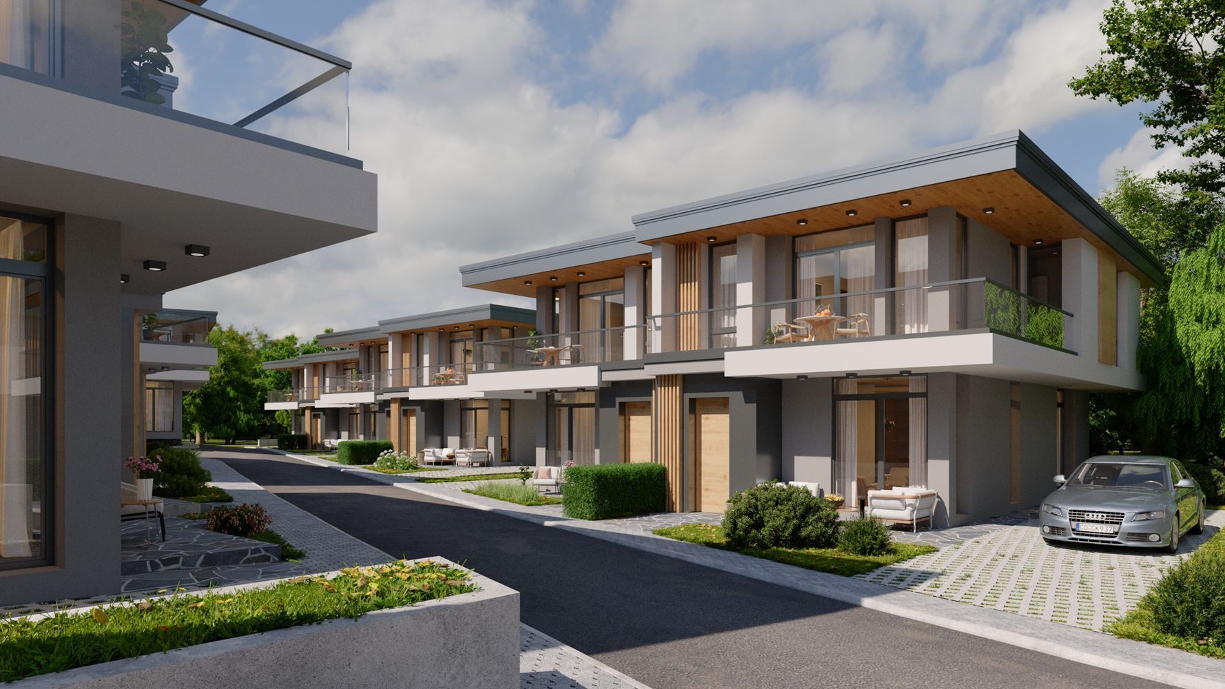 Moderní dům v uzavřeném komplexu u Slunečného pobřeží – komfort, klid a výborná investice