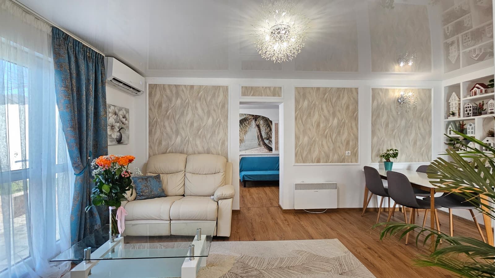 Výjimečný přízemní dům s prostornou zahradou v klidné vesnici Kosharitsa