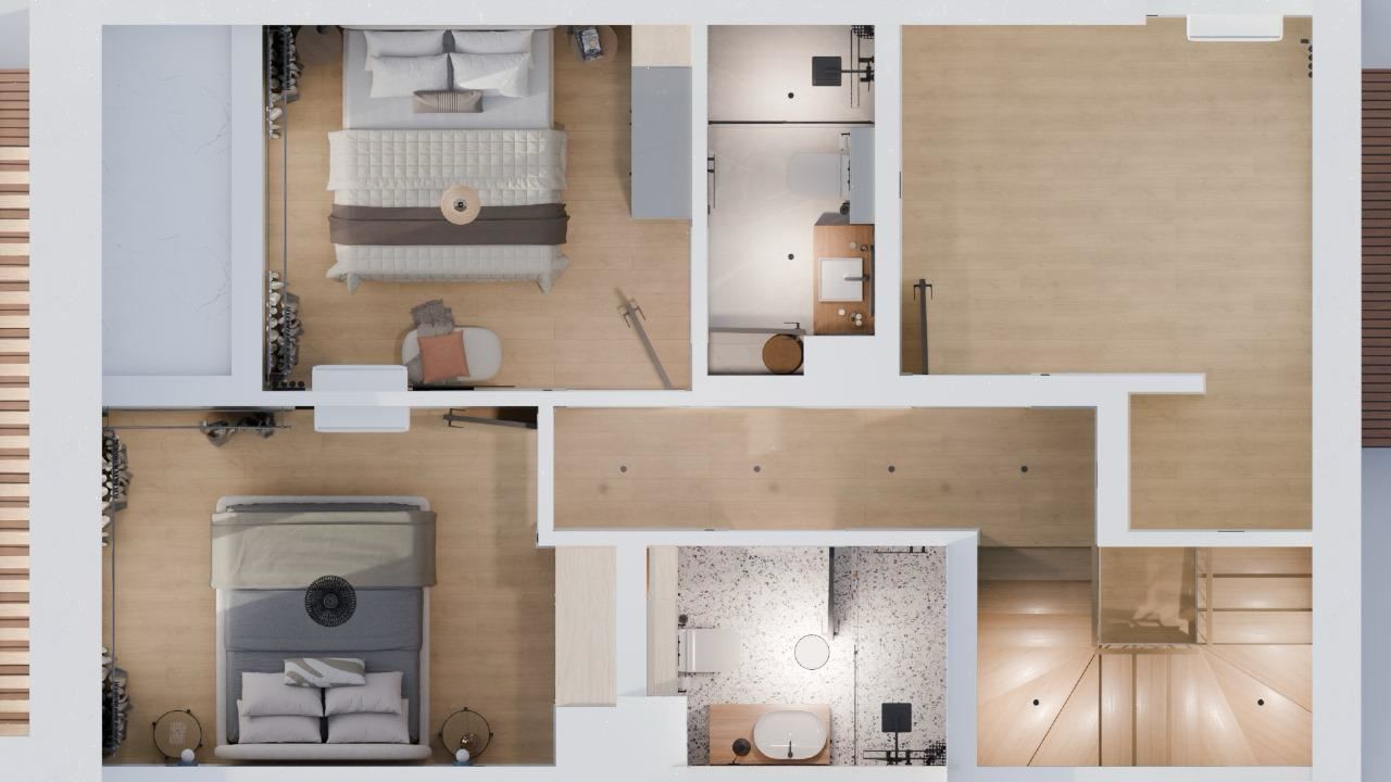Nový městský dům typu townhouse – moderní bydlení pro celoroční užívání v klidné oblasti u moře