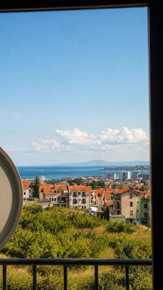 Luxusní dvoupodlažní dům s panoramatickým výhledem na moře nad Slunečným pobřežím – prostor, klid a život u moře