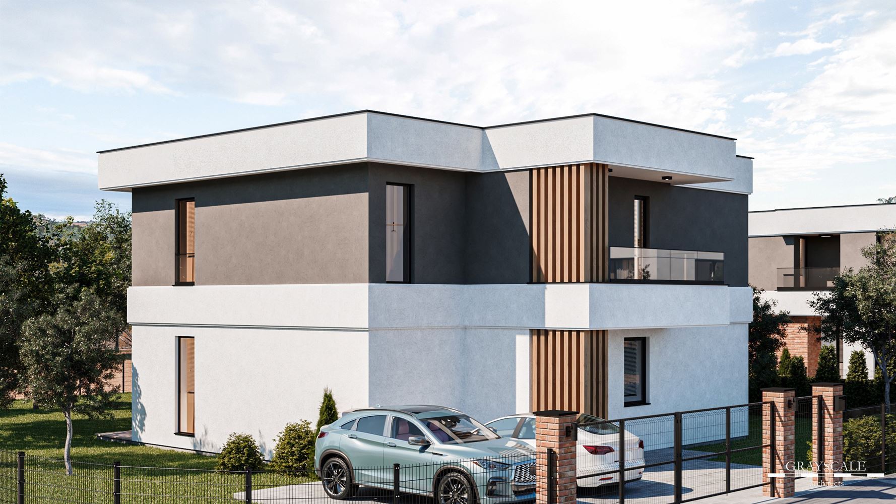 Moderní dům s pěti pokoji a pozemkem 400 m², třemi ložnicemi a bez poplatku za údržbu ve Vetrenu v Burgasu