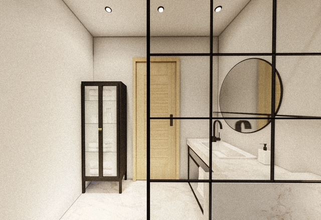 Třípodlažní řadový dům v Banevu – moderní výstavba, zahrada a dvě parkovací místa