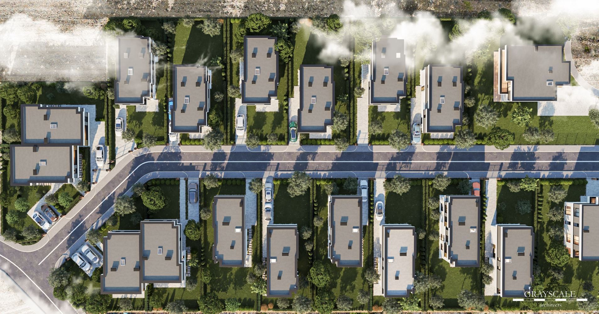 Moderní dům s pěti pokoji a pozemkem 400 m², třemi ložnicemi a bez poplatku za údržbu ve Vetrenu v Burgasu