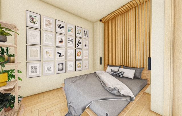 Třípodlažní řadový dům v Banevu – moderní výstavba, zahrada a dvě parkovací místa