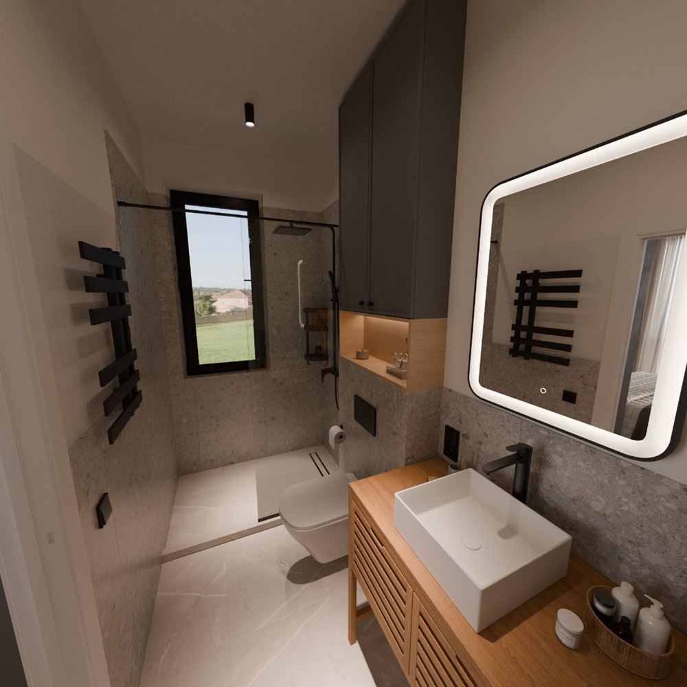 Nový městský dům typu townhouse – moderní bydlení pro celoroční užívání v klidné oblasti u moře