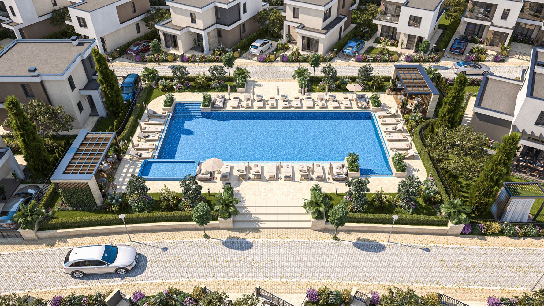 Moderní dvoupodlažní dům v uzavřeném komplexu mezi Pomorie a Sarafovo – komfort, bezpečí a celoroční bydlení