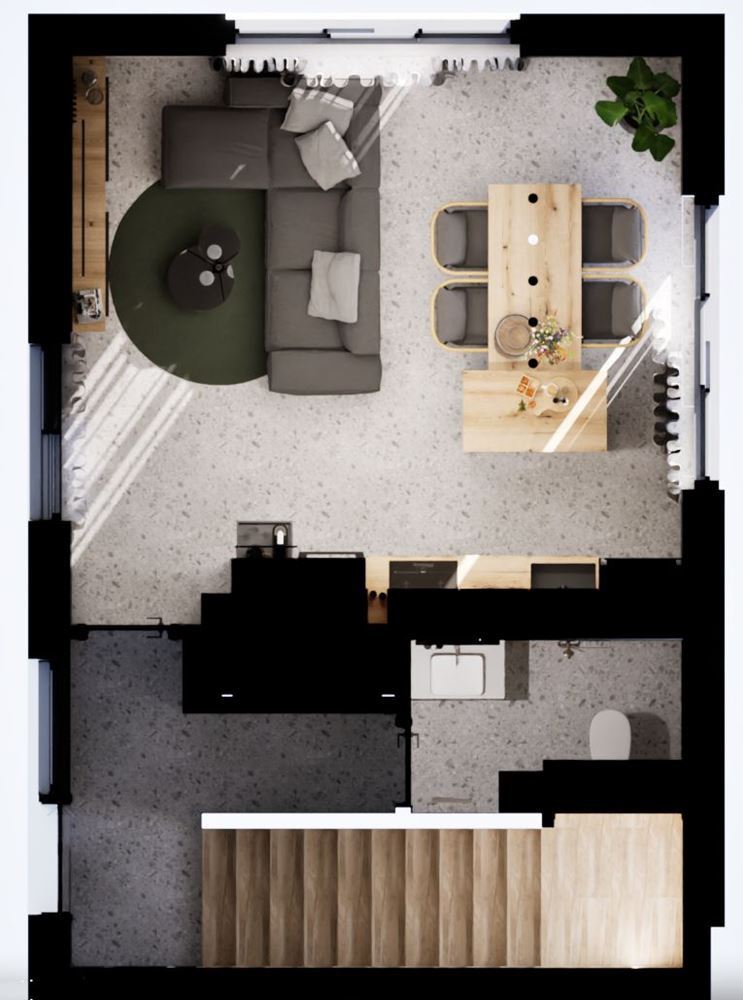Townhouse se třemi ložnicemi v klidném zeleném komplexu – komfort, útulnost a bezpečná investice
