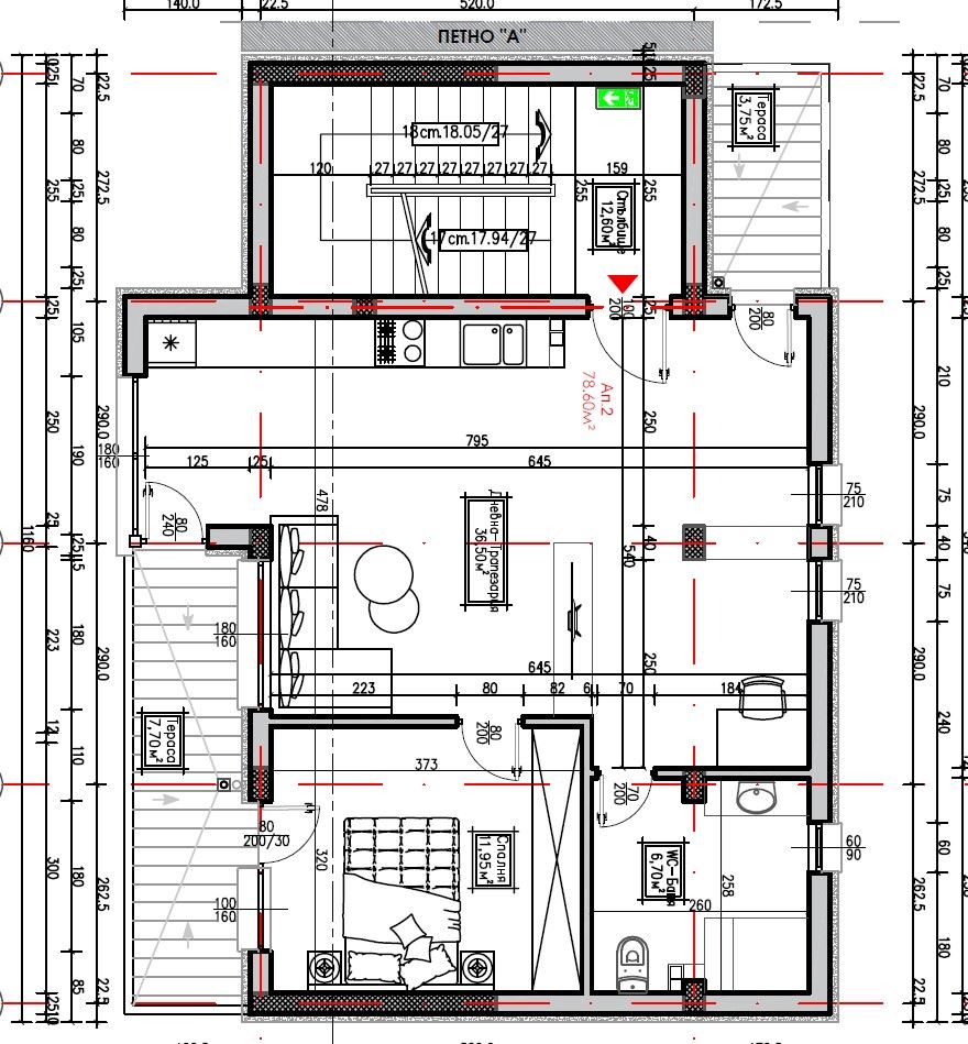 Luxusní prostorný dům s panoramatickými terasami a vlastní zahradou v moderním komplexu u moře