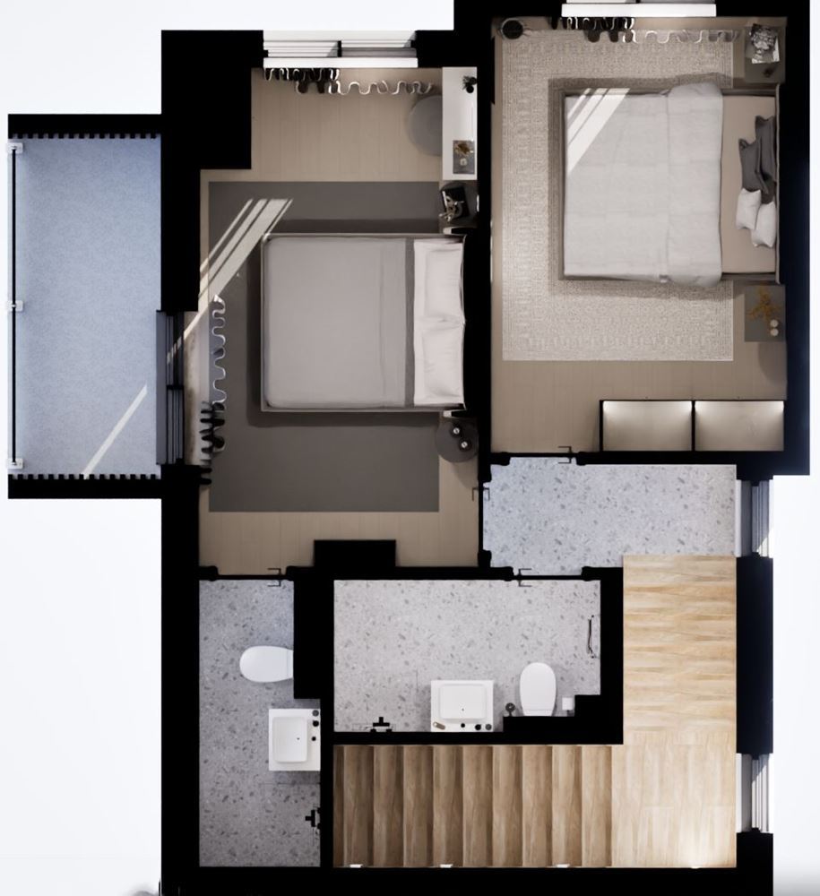 Townhouse se třemi ložnicemi v klidném zeleném komplexu – komfort, útulnost a bezpečná investice