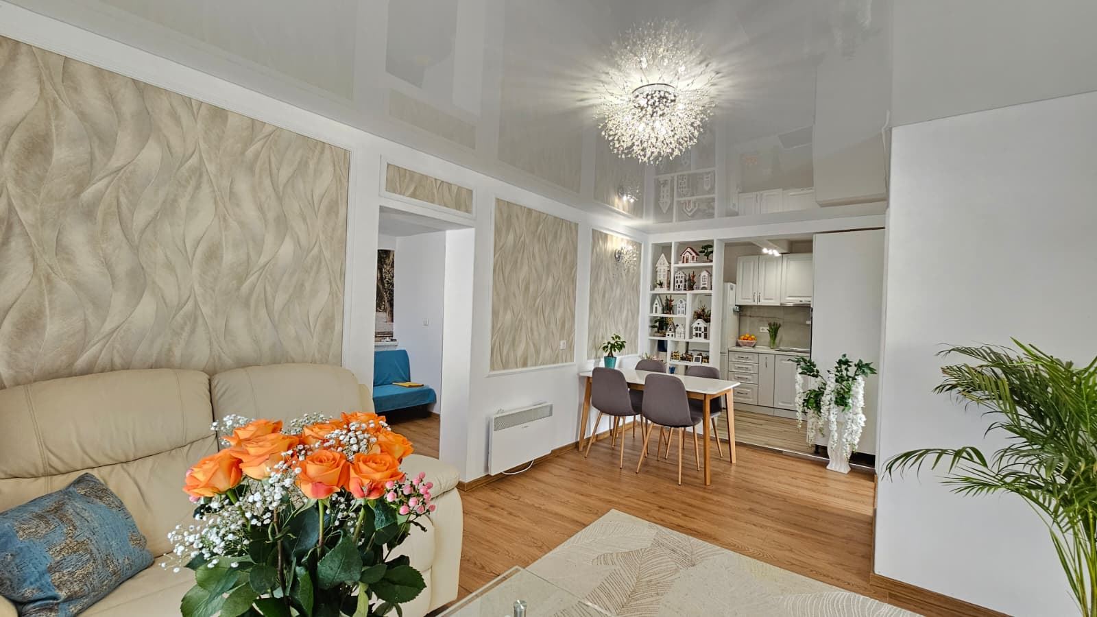 Výjimečný přízemní dům s prostornou zahradou v klidné vesnici Kosharitsa