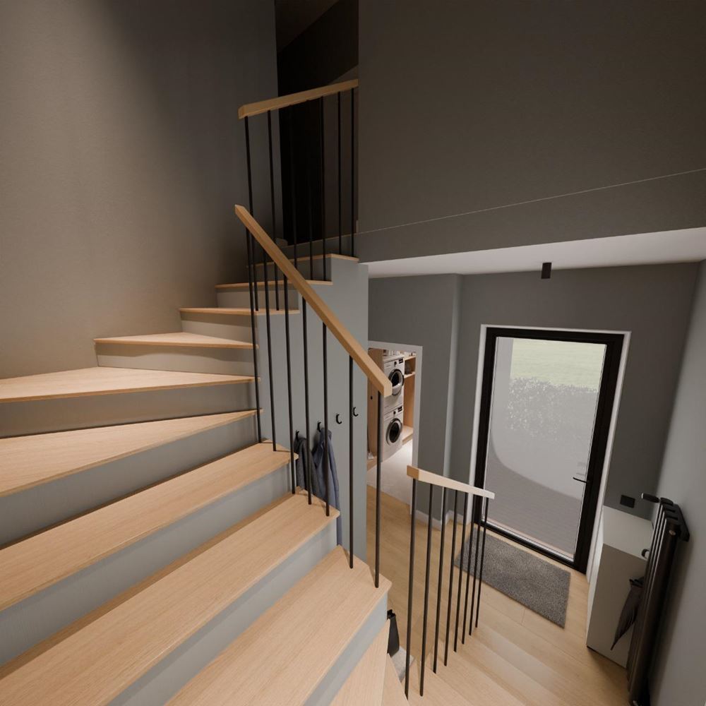 Nový městský dům typu townhouse – moderní bydlení pro celoroční užívání v klidné oblasti u moře