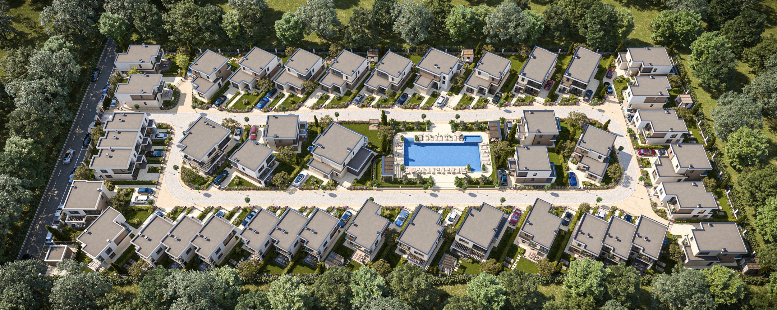 Pomorie – moderní dvoupodlažní dům se čtyřmi ložnicemi – bezpečnost, energetická účinnost a komfort bez kompromisů