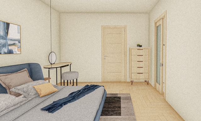 Třípodlažní řadový dům v Banevu – moderní výstavba, zahrada a dvě parkovací místa